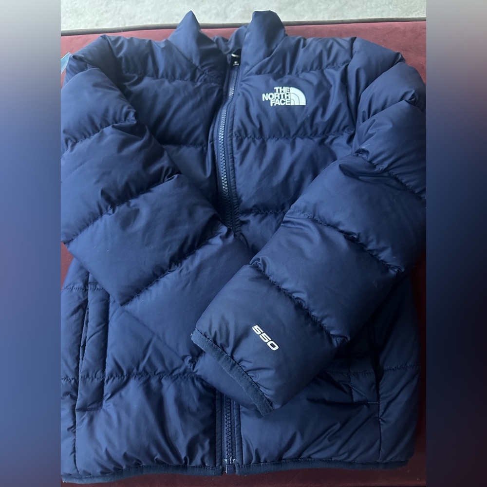 Great Condition Boys Northface 550 Andes Reversible Water Repellent Jacket!!